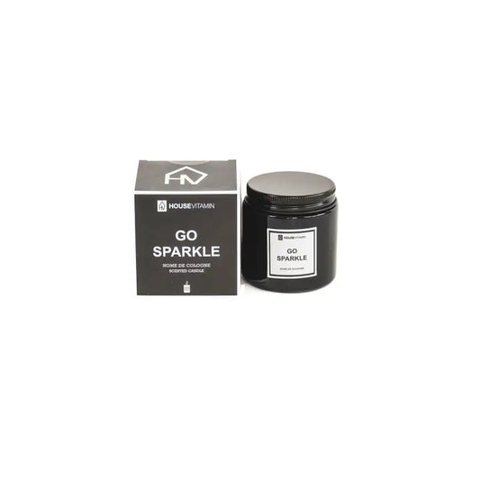 SCENTED CANDLE | GO SPARKLE BLACK 100GR