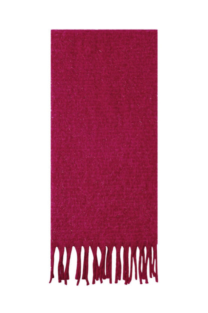 Solid Scarf Red