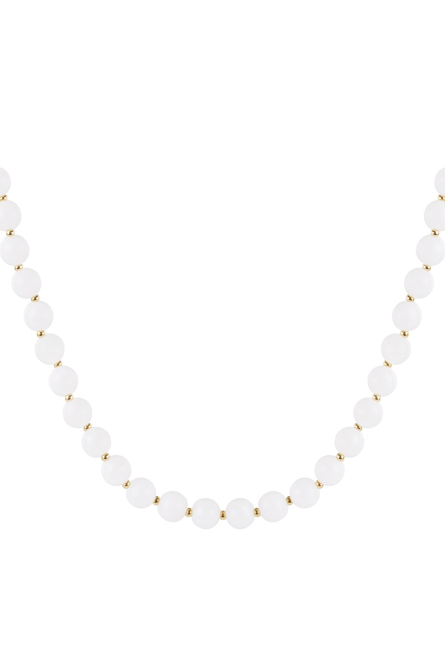 Vintage Vibe Necklace White