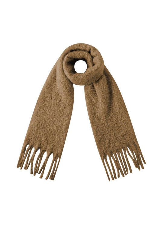 Solid Scarf Brown