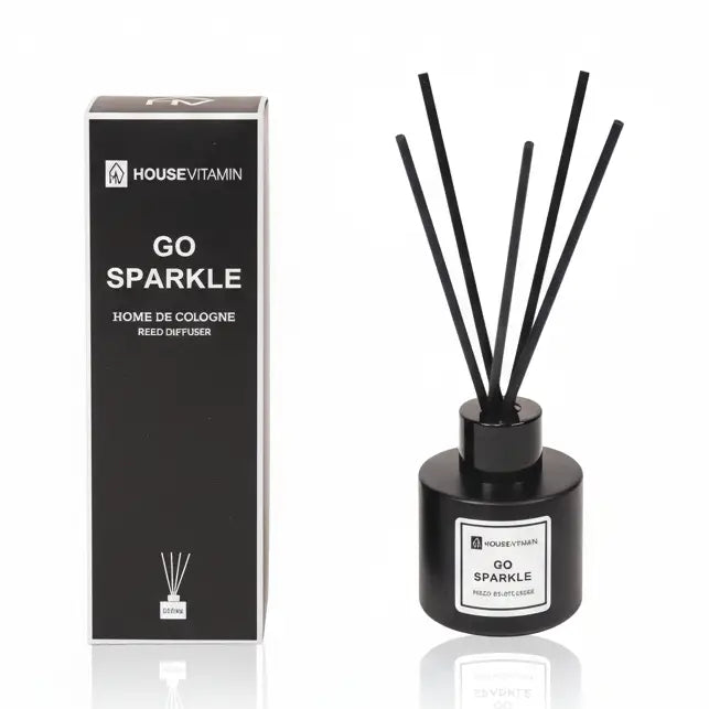 MINI REED DIFFUSER | GO SPARKLE BLACK 30ML