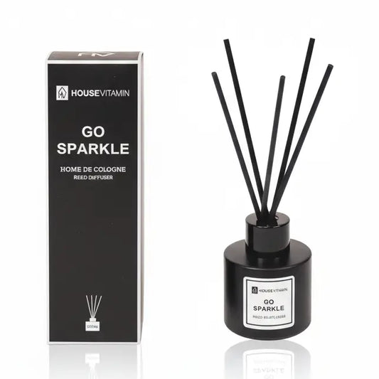 MINI REED DIFFUSER | GO SPARKLE BLACK 30ML