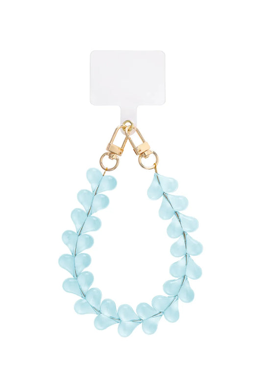lovely phone cord | baby blue