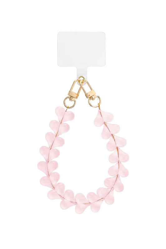 lovely phone cord | light pink