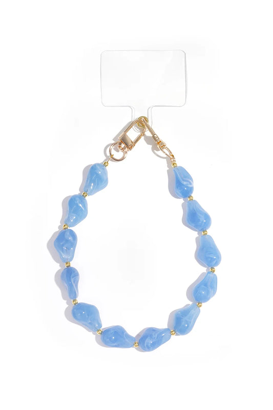 phone cord | baby blue