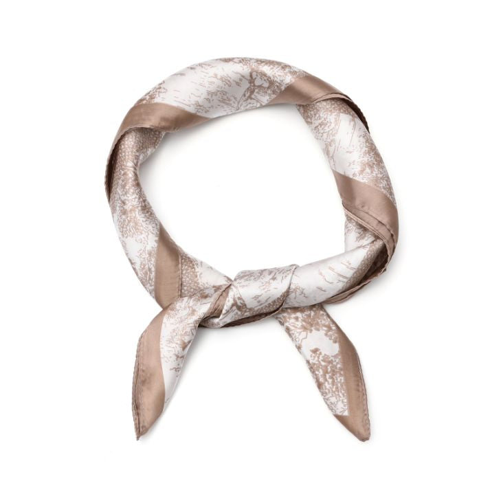 mini scarf beige