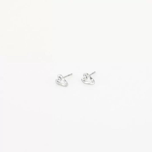 Structured Love Earstuds Silver