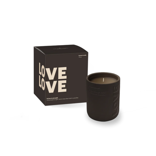 cemented candle | love